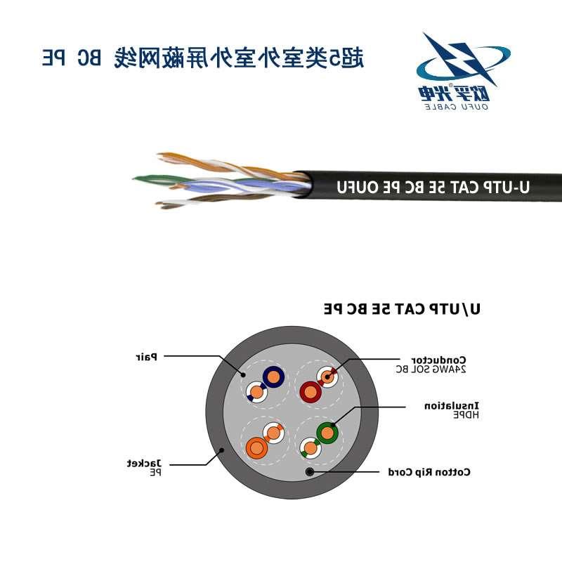 阳泉市U-UTP CAT 5E BC PE